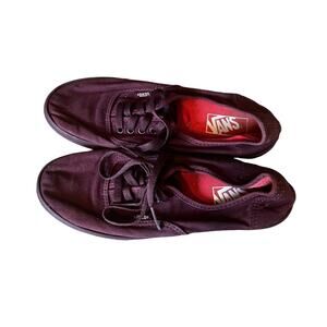 Van’s Women's Purple Authentic Lo Pro Monotone Sneaker